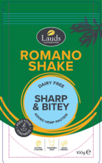 Lauds Plant Based Romano Shake Cheese 100g *CHILLED*