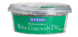 Mythos Baba Ganoosh Dip 200g *CHILLED*