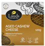 Lauds Plant Based Aged Cashew Cheese 120g *CHILLED*