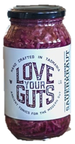 Love Your Guts Beetroot & Ginger Sauerkraut 500g *CHILLED*