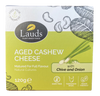 Lauds Plant Based Aged Cashew Cheese with Chives & Onion 120g *CHILLED*