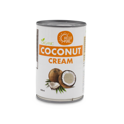Hello Pure Organic Coconut Cream 400mL