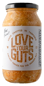 Love Your Guts Smokey Garlic & Jalapeno Sauerkraut 500g *CHILLED*