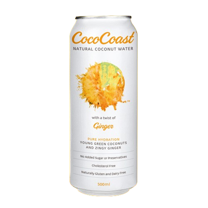 CocoCoast Ginger Coconut Water 500ml