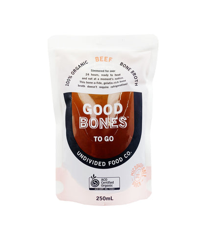 Undivided Food Co Beef Bone Broth 250ml