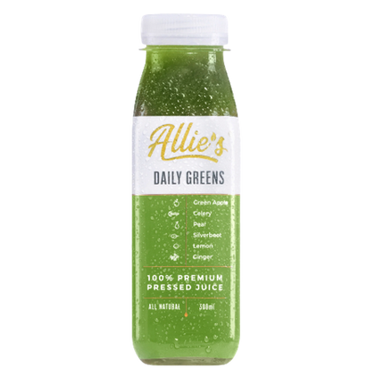 Allie's Cold Pressed Juice Daily Greens 300ml *CHILLED*