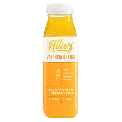 Allie's Cold Pressed Juice Valencia Orange 1L *CHILLED*
