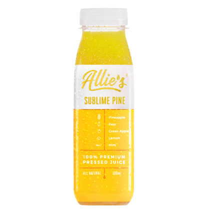Allie's Cold Pressed Juice Sublime Pine 300ml *CHILLED*