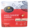 Lauds Plant Based Aged Cashew Cheese with Sweet Red Peppers 120g *CHILLED*