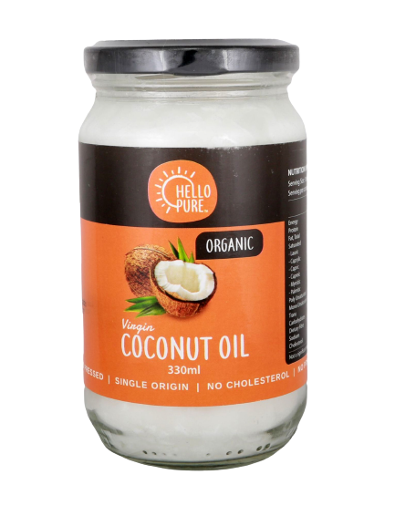 Hello Pure Organic Virgin Coconut Oil 300mL